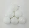 Plastična kuglica - Bijela - 4 cm - 24 kom, 90988