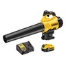 DEWALT akumulatorski puhač lišća DCM562P1 - 18 V u setu sa baterijom 5.0 Ah + punjač