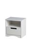 Drveni noćni ormarić - Classic - bijeli