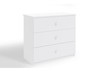 Dječja komoda - bez uzorka - bijela