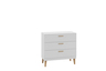 Dječja komoda - KUBI - bijela