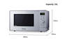 PANASONIC mikrovalna NN-GD36HMSUG