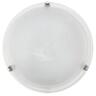 EGLO plafonjera/1 dm300 alabaster/krom 'SALOME'