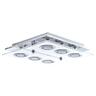 EGLO plafonjera/6, LED, gu10, 6x3 W, krom/saten  'CABO'