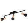EGLO reflektor/3, LED, 3x3,3 W, bakar/crna 'BARNHAM'