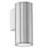 EGLO vanjska zidna/1, LED, GU10, 1x3 W, inox 'RIGA'
