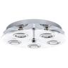 EGLO plafonjera/5, LED, gu10, 5x3 W, krom/saten  'CABO'