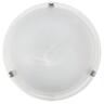 EGLO plafonjera/2 dm400 alabaster/krom 'SALOME'