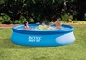 INTEX Easy Set bazen na napuhavanje, 396 x 84 cm, s pumpom za vodu