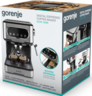 Gorenje aparat za espresso kavu ESCM15DBK