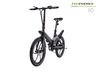 MS Energy električni sklopivi bicikl i10 black grey