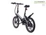 MS Energy električni sklopivi bicikl i10 black grey