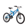 XPLORER dječji bicikl MTB FULLY JETT 20" plava
