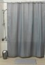 TENDANCE zavjesa za kadu 180 x 200 CM + 12 PP KUKICA POLIESTER, SIVA