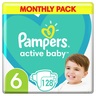 Pampers Active Baby mjesečno pakiranje S6 128 kom