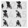Smart Trike Folding tricikl Str7 - Urban crni
