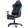 Bytezone Cobra gaming stolica, RGB, masažni jastuk, bluetooth zvučnici, crna