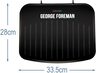 GEORGE FOREMAN roštilj 25810-56 Fit Grill Black