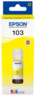 Tinta Epson 103 EcoTank Yellow, C13T00S44A