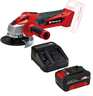 EINHELL set aku kutna brusilica TC-AG 18/115 Li + 18V 4.0 Ah PXC Starter Kit, punjač i baterija
