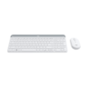 Logitech MK470 Slim Wireless, bežična tipkovnica + miš, bijela (920-009205)