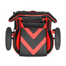 Marvo CH-106RD, gaming stolica, crno/crvena