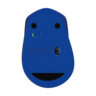 Logitech M330 Silent Plus, optički miš, 1000dpi, bežični, plavi, USB (910-004910)