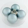 Staklene kuglice 10cm/4kom - venetia blue M