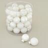 Staklene kuglice 3cm/45kom - bijele S/M