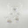 Staklene kuglice 8cm/6kom - transparent