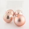 Plastične kuglice 10cm/4kom - powder pink M/P