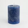 Svijeća frost 6,8xh9,5cm- t.plava