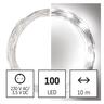 LED lampice 100LED nano10m s IP44 cw- Hladno bijela