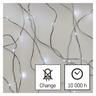 LED lampice 100LED nano10m s IP44 cw- Hladno bijela