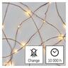 LED lampice 150LED nano 15m g IP44 ww- Toplo bijela