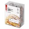 LED lampice 20LED nano IP20 2aa t ww- Hladno bijela
