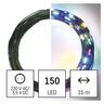 LED lampice 150LED nano 15m g IP44 mc- Šarena