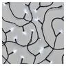 LED lampice konektort zavjesa 100LED 1x2m IP44 cw (bez adaptera)- Hladno bijela
