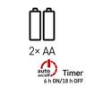 LED lampice 20LED nano IP20 2aa t mc- Šarena