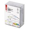 LED lampice 20LED nano IP20 2aa t mc- Šarena