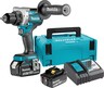 MAKITA akumulatorska bušilica-izvijač DDF486RTJ (18V, Li-ion, BL,2x5,0 Ah)