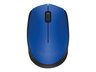 Logitech M171, optički miš, bežični, plavi (910-004640)