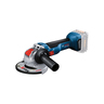 BOSCH Professional X-LOCK  GWX 18V-10 (125 mm) kutna brusilica, solo alat u L-BOXX-u
