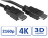 STANDARD HDMI kabel sa mrežom, HDMI - HDMI, M/M, v1.4, 1.0m
