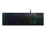Logitech Gaming G815 Linear, RGB, mehanička tipkovnica, GL Linear Switch, crna (920-009008)