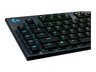 Logitech Gaming G815 Linear, RGB, mehanička tipkovnica, GL Linear Switch, crna (920-009008)