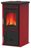 Alfa peć AMELIA  ECO DESIGN crvena