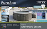 INTEX PureSPA GREYWOOD DELUXE 77 - masažni bazen za 4 osobe