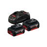 BOSCH Professional starter set 2x 18V 5,0 Ah akumulatora + GAL 1880 CV punjač, u kartonu