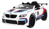 Licencirani auto na akumulator BMW M6 GT3 – bijeli